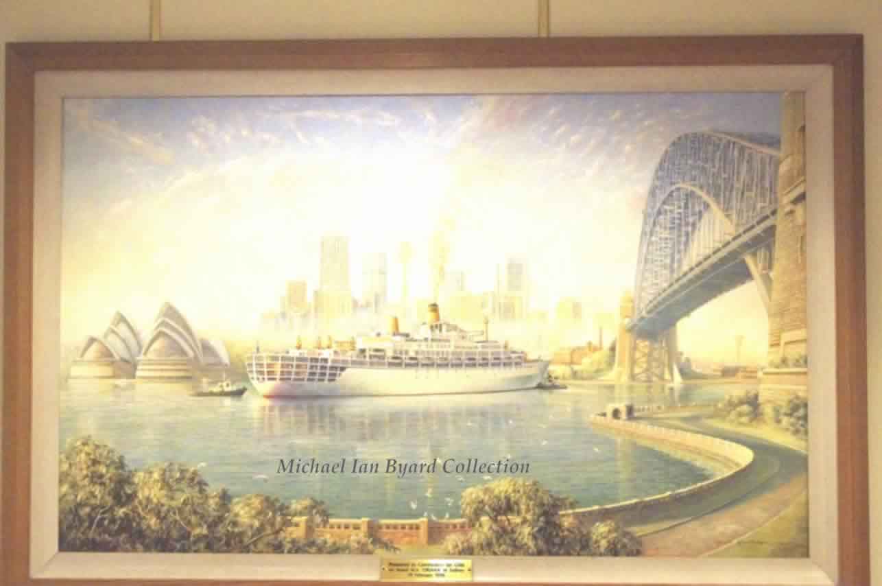 Original Oriana at Sydney-Painting
